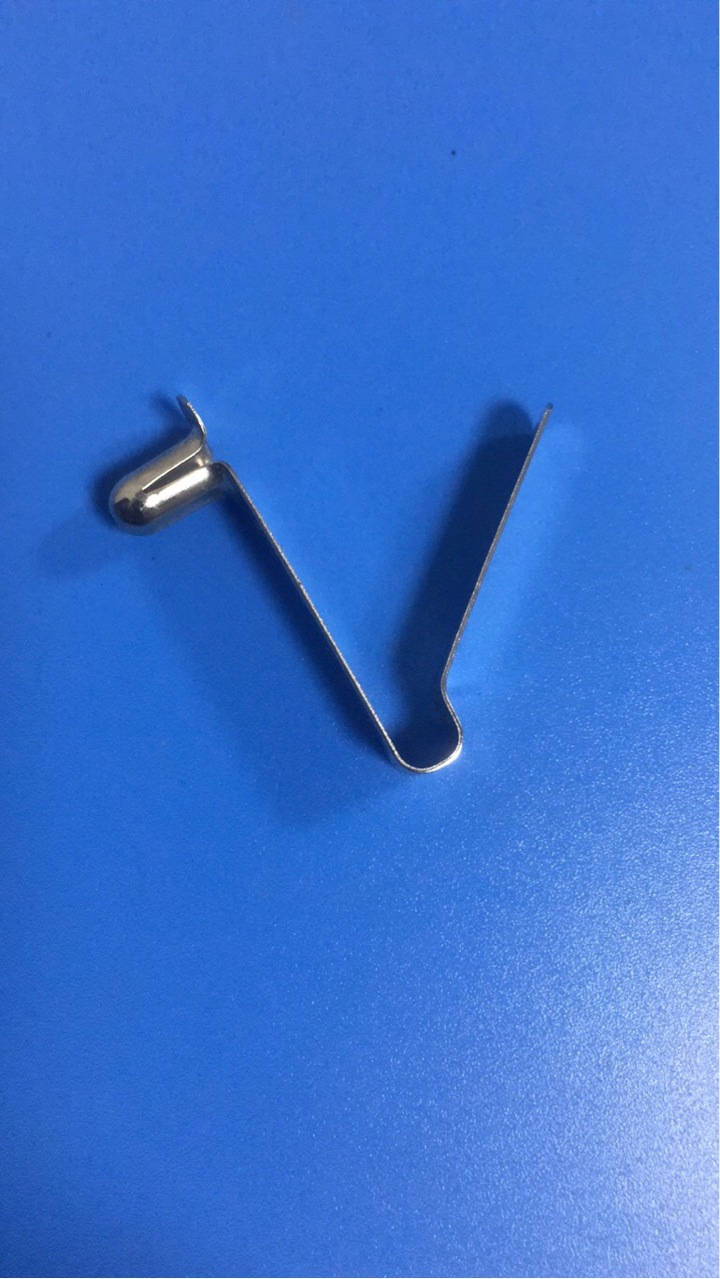 卡扣定制v型弹片u型空心弹珠防脱卡扣不锈钢管内定位弹片五金弹片