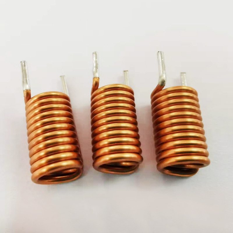 台州厂家供应空芯磁棒电感线圈 立式单层密绕式滤波磁棒插件电感