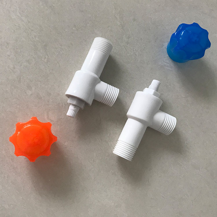 塑料三角阀pom加厚直通止水阀开关冷热用4分马桶阀门热水器进水阀
