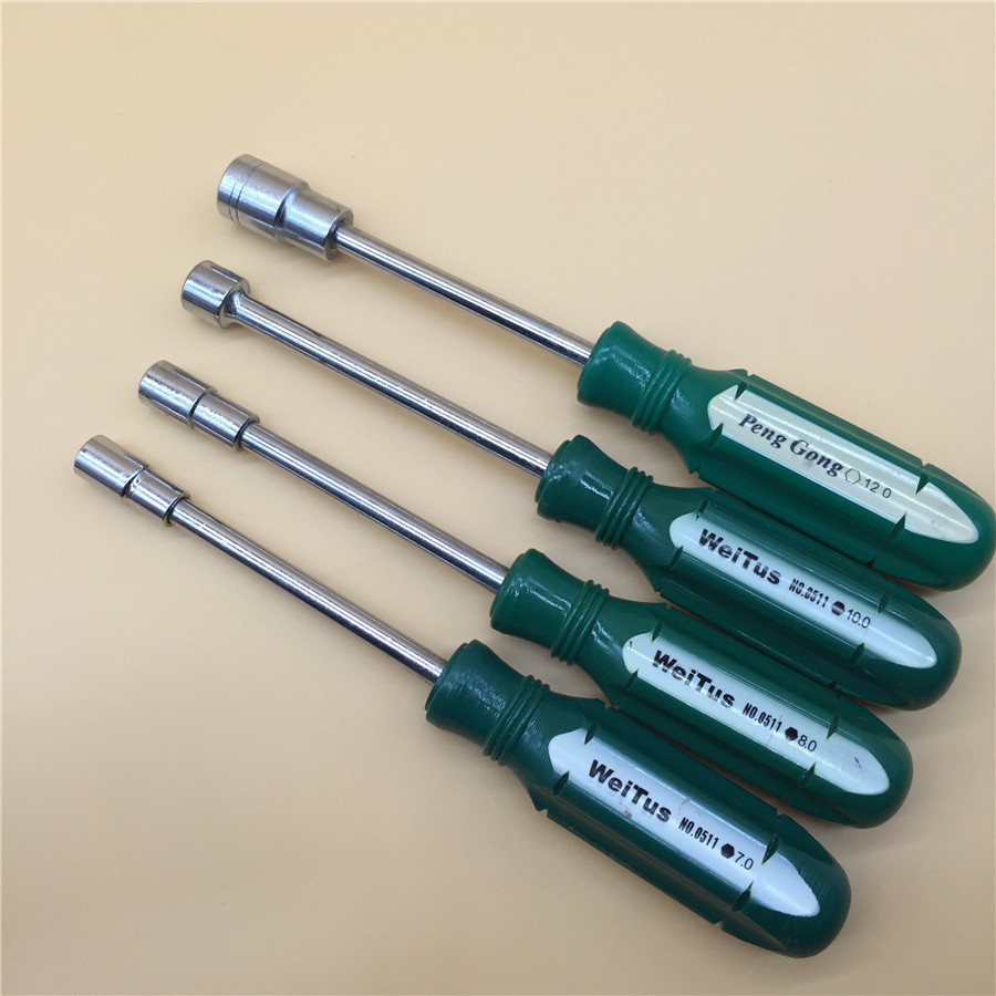 威特斯 7/8/10mm 内六角套筒扳手 手动套筒螺丝批拆装工具