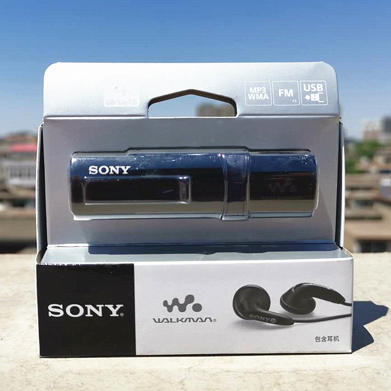 sony/索尼nwz-b183f 便携迷你运动跑步学英语mp3播放器收音随身听