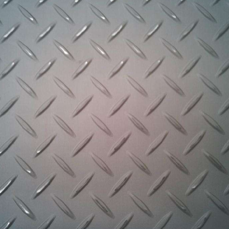 供应316 304不锈钢花纹板 开平压花加工