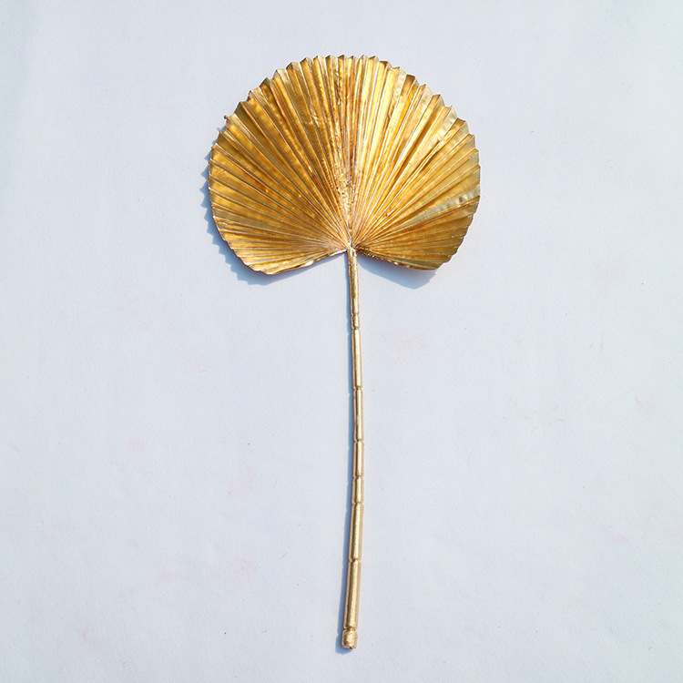 产地货源 仿真花 2号扇子叶 婚礼堂美陈布景 北欧风格 仿真绿植