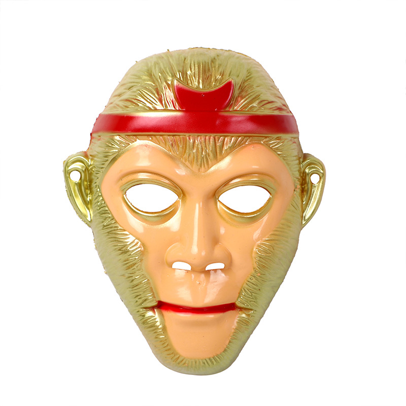 孙悟空面具儿童卡通男孩幼儿园西游记齐天大圣地摊货源美猴王面具