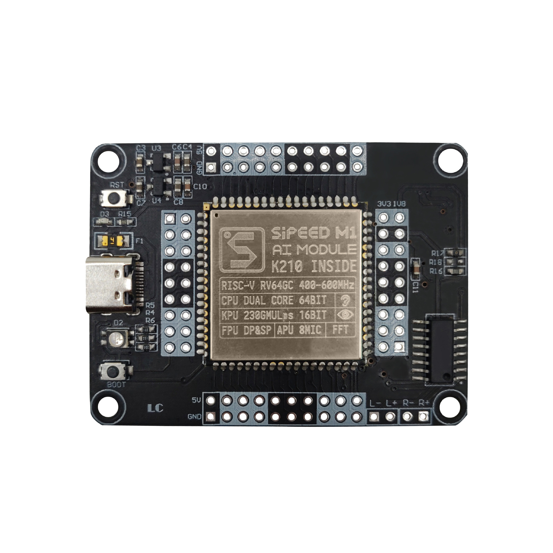 kendryte k210 开发板 ai 深度学习 iot 机器视觉 dock版本