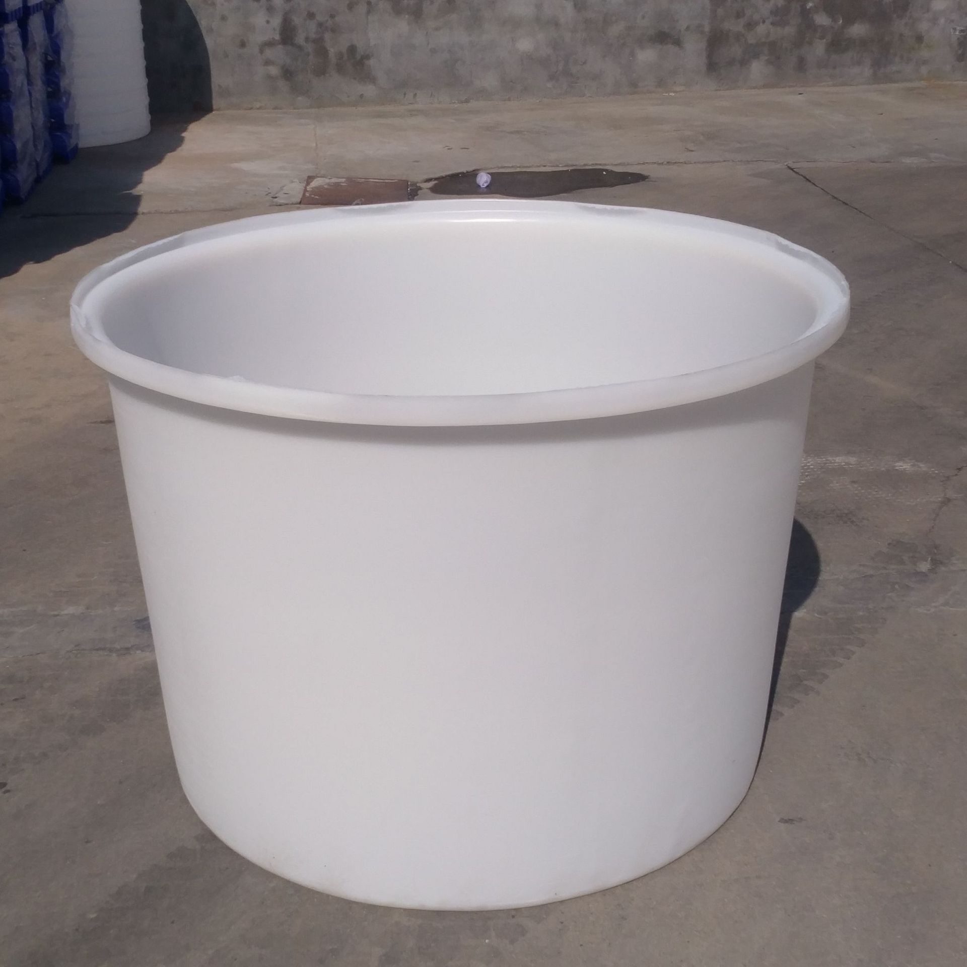 供应pe圆桶牛筋大白桶500l鱼菜共生腌制桶泡菜发酵桶