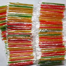 5%粘牙糖长条老式沾牙糖麦芽糖手工怀旧80后拉丝大块大片彩色粘佛山