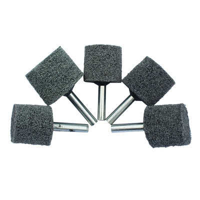 圆柱型纤维磨头尼龙磨头不锈钢金属抛光电动打磨头拉丝去毛刺