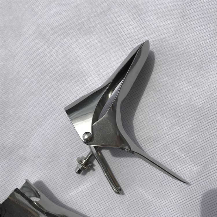 不锈钢阴道窥镜妇科检查窥器内阴道扩张器上药扩阴器手术鸭嘴