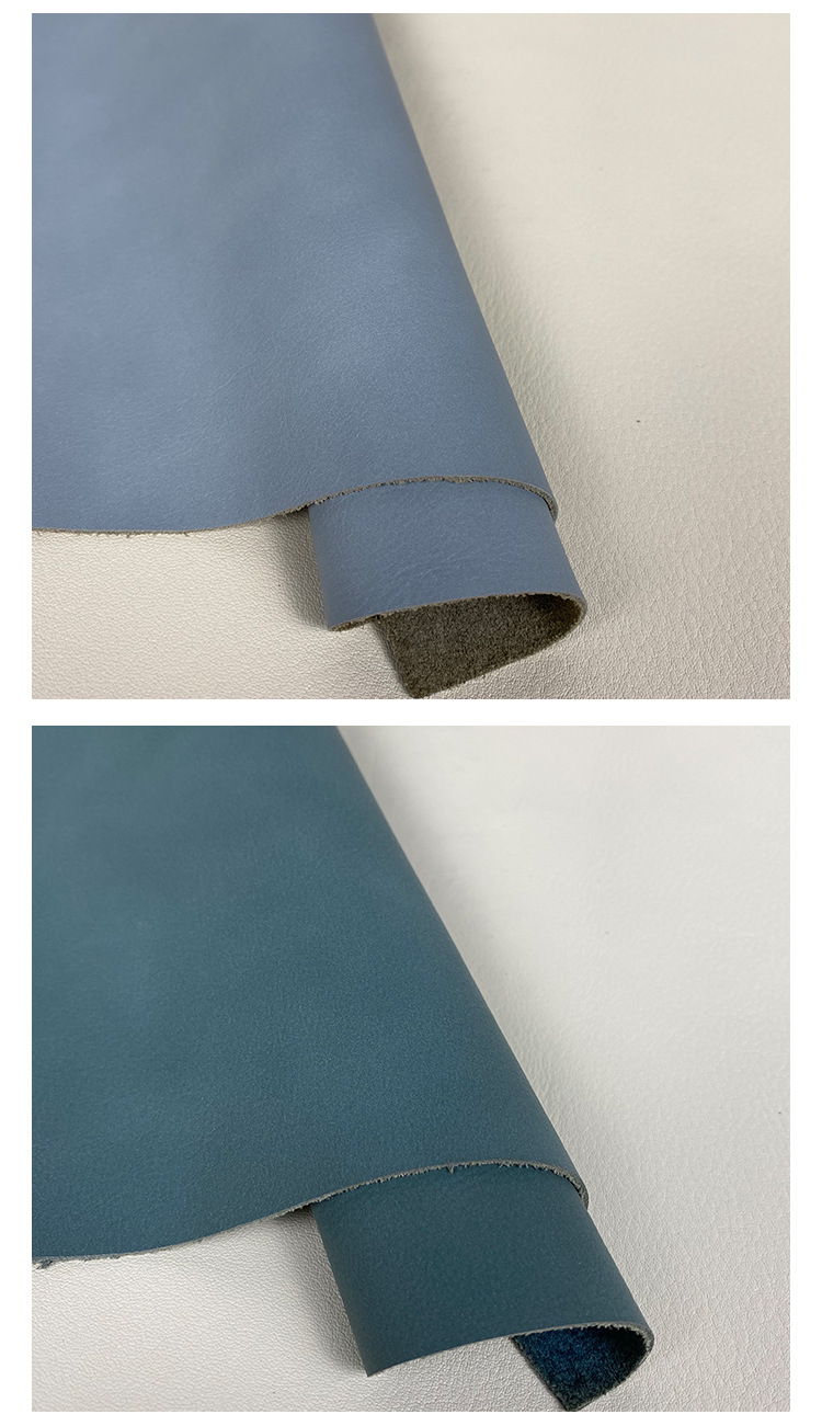 黄牛仿磨砂皮 家具沙发用皮厂家批发 所选原料经过严格挑选