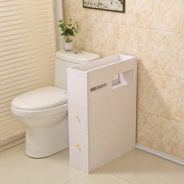 浴室边柜马桶侧柜厕所窄柜洗手间卫生间收纳置物架落地储物柜定制