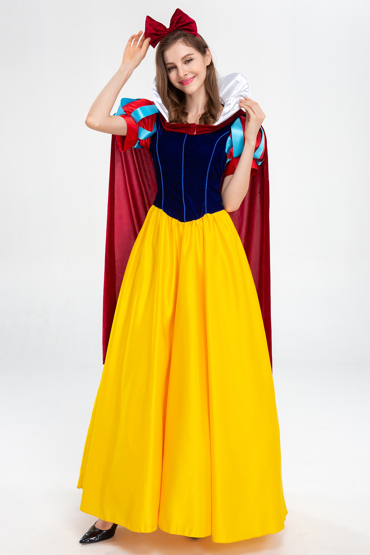 新款万圣节白雪公主游戏制服成人白雪公主裙 舞台演出cosplay服装