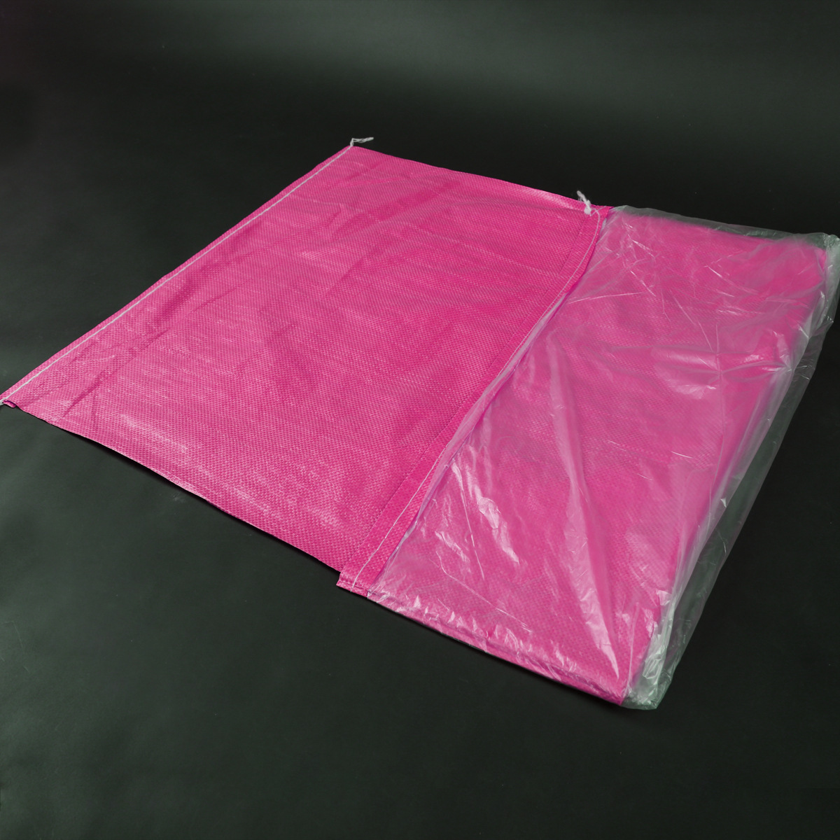 粉红色束口大编织袋搬家袋加厚蛇皮袋行李打包袋防水抽绳包裹袋子