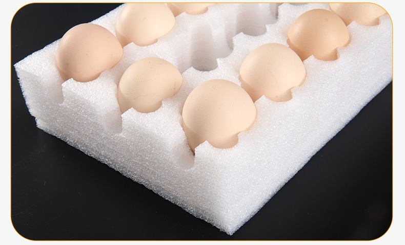 定制珍珠棉鸡蛋托10枚-60枚鸡蛋托泡沫箱快递减震减摔鸡蛋托