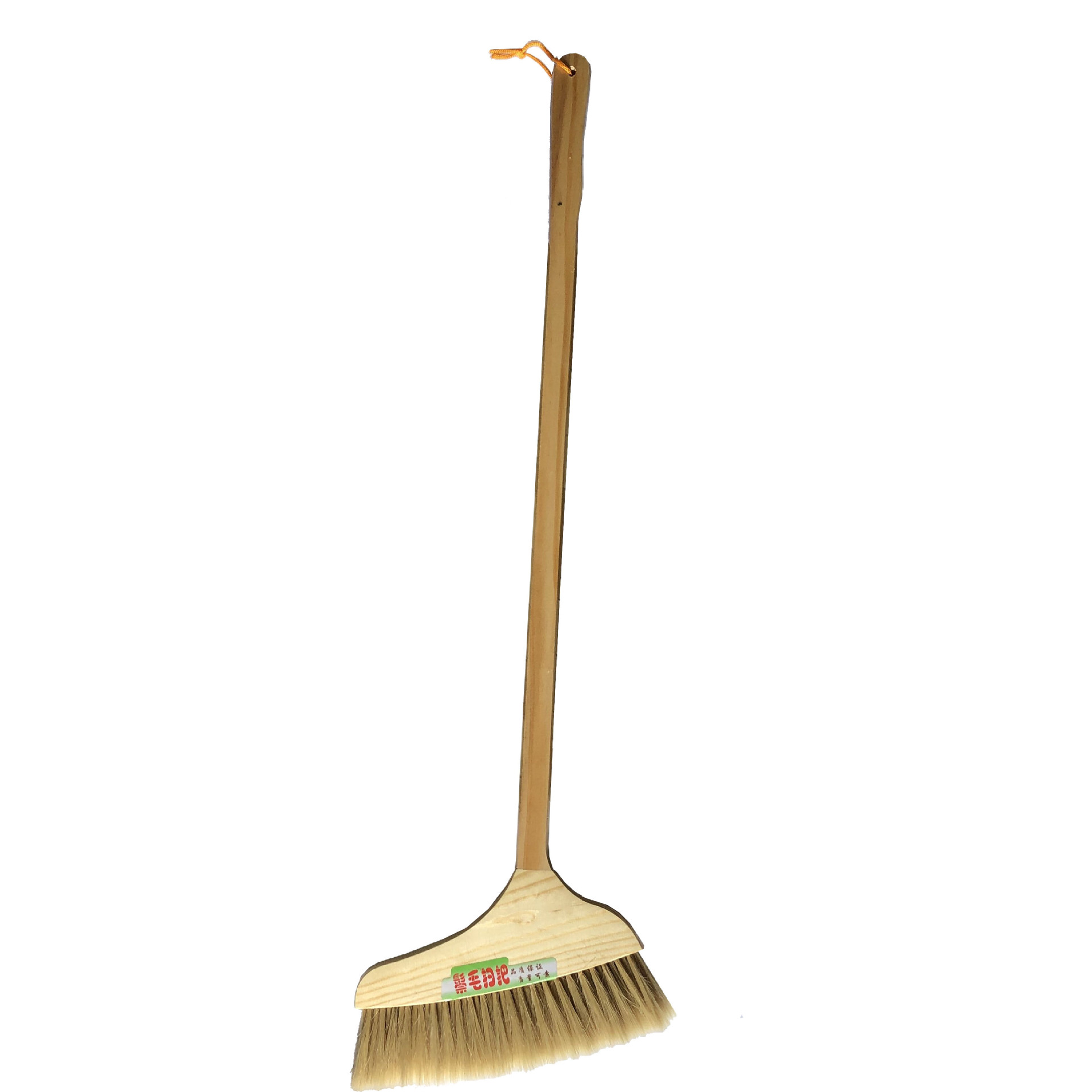 厂家直销 优质仿猪鬃扫把 木质扫把 不伤地板