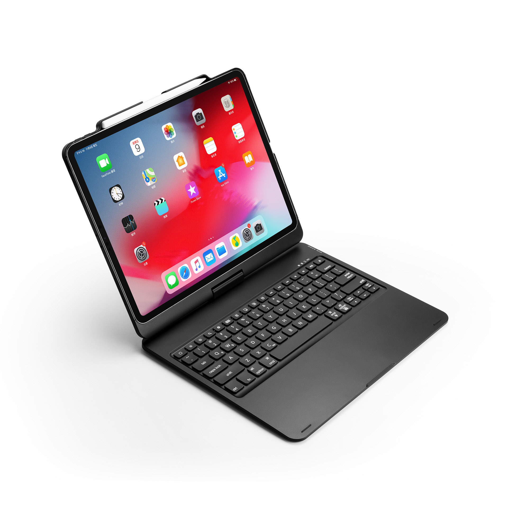 平板电脑翻盖键盘