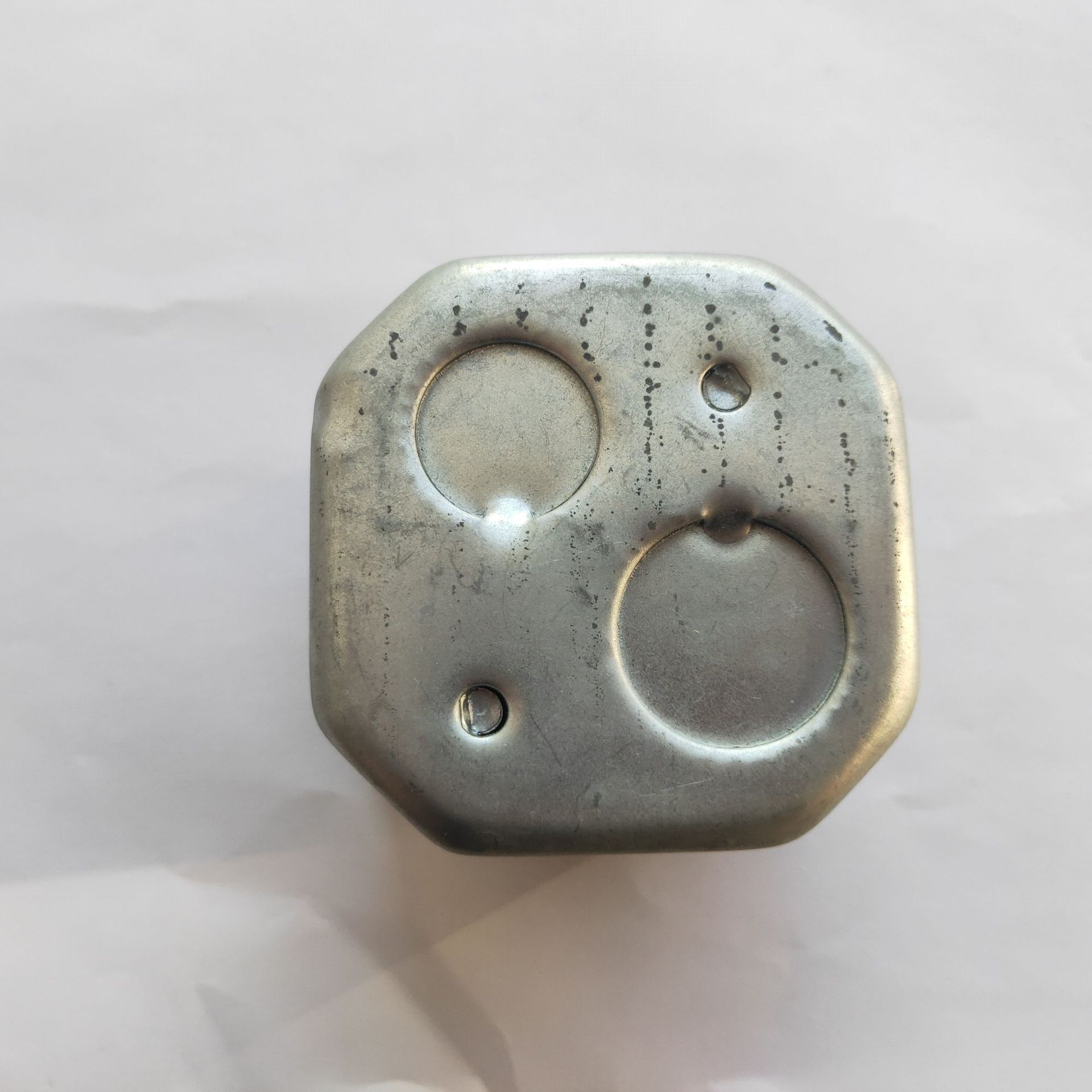 定制86型拉伸八角盒镀锌金属开关接线安装盒 穿线盒