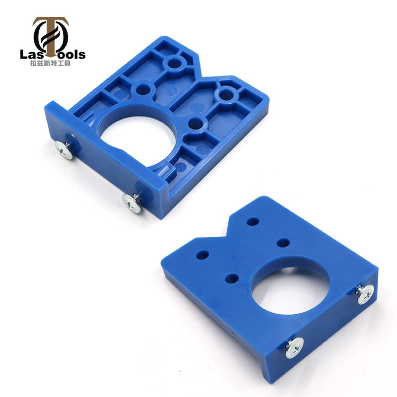 跨境35mm铰链开孔定位器木工打孔辅助安装工具门板合页定位模板