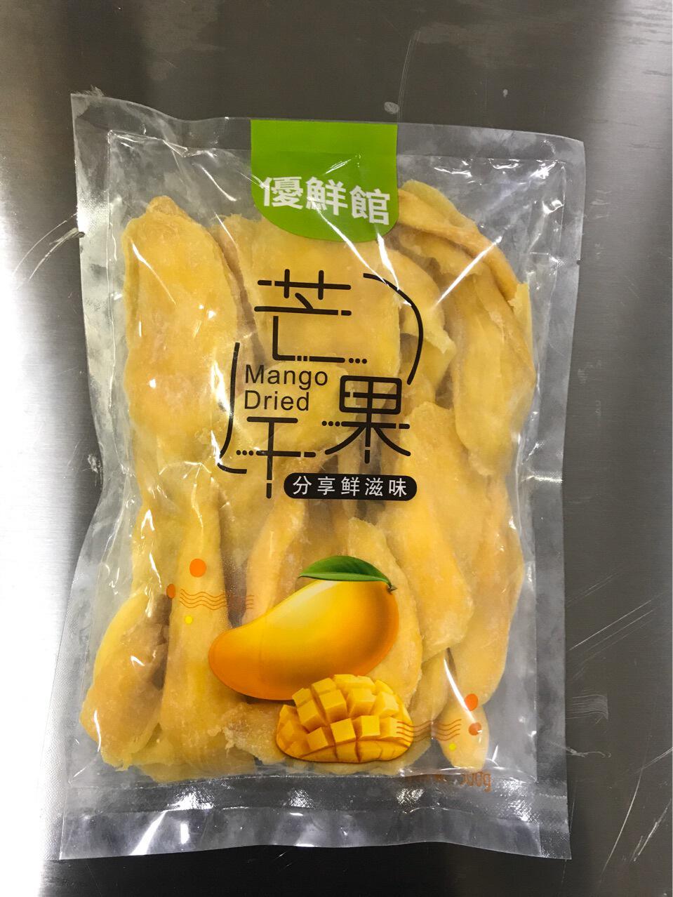優鮮館香醇芒果干500克量贩装