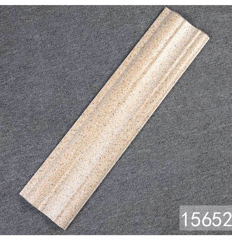 罗马柱别墅瓷砖农村自建房大门柱子瓷砖拼花外墙砖仿大理石窗套线