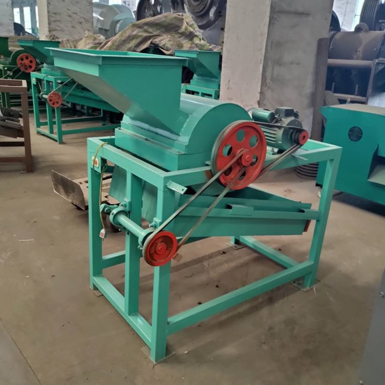 新型坚果夏威夷果破壳机干湿油茶果籽剥壳机茶籽果壳分离机