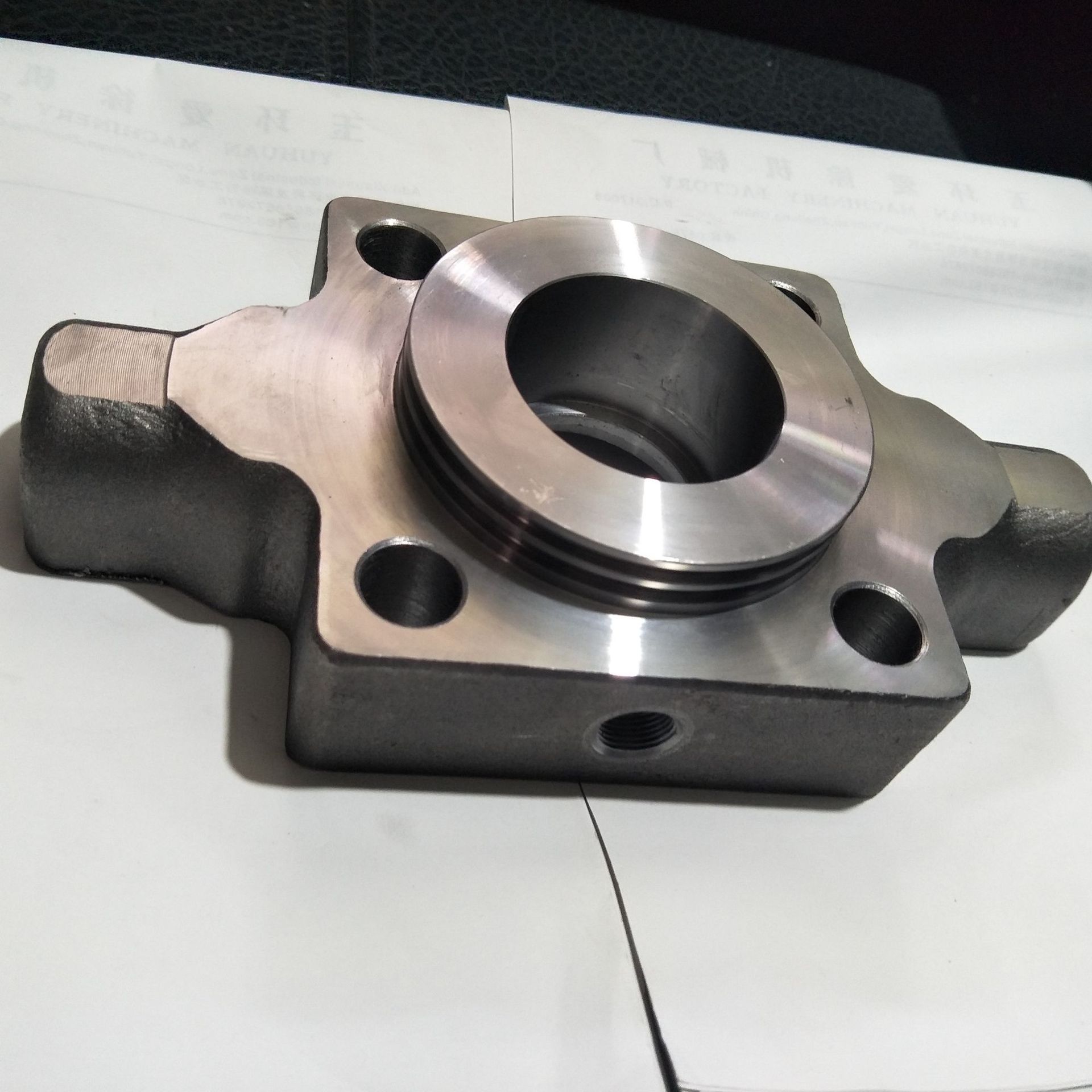 生产厂家低价促销 hob100ta 油缸双槽前盖