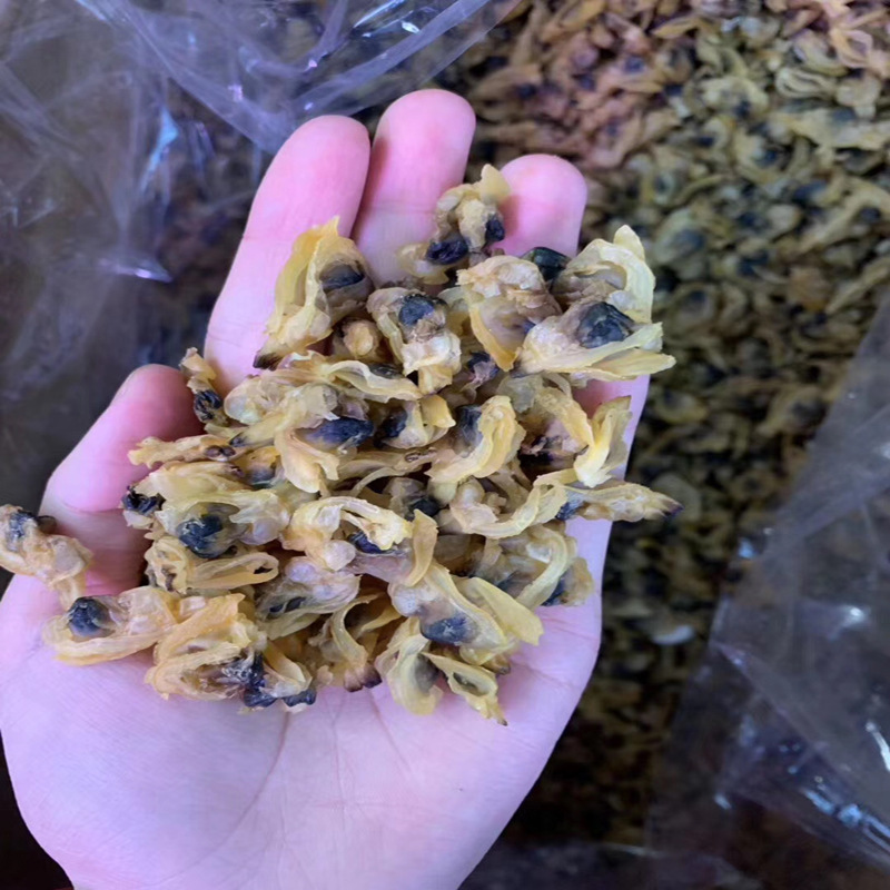 温州特产淡晒花蛤肉干贝壳肉新晒蛤蜊干250g无沙花甲肉海鲜蚬子干