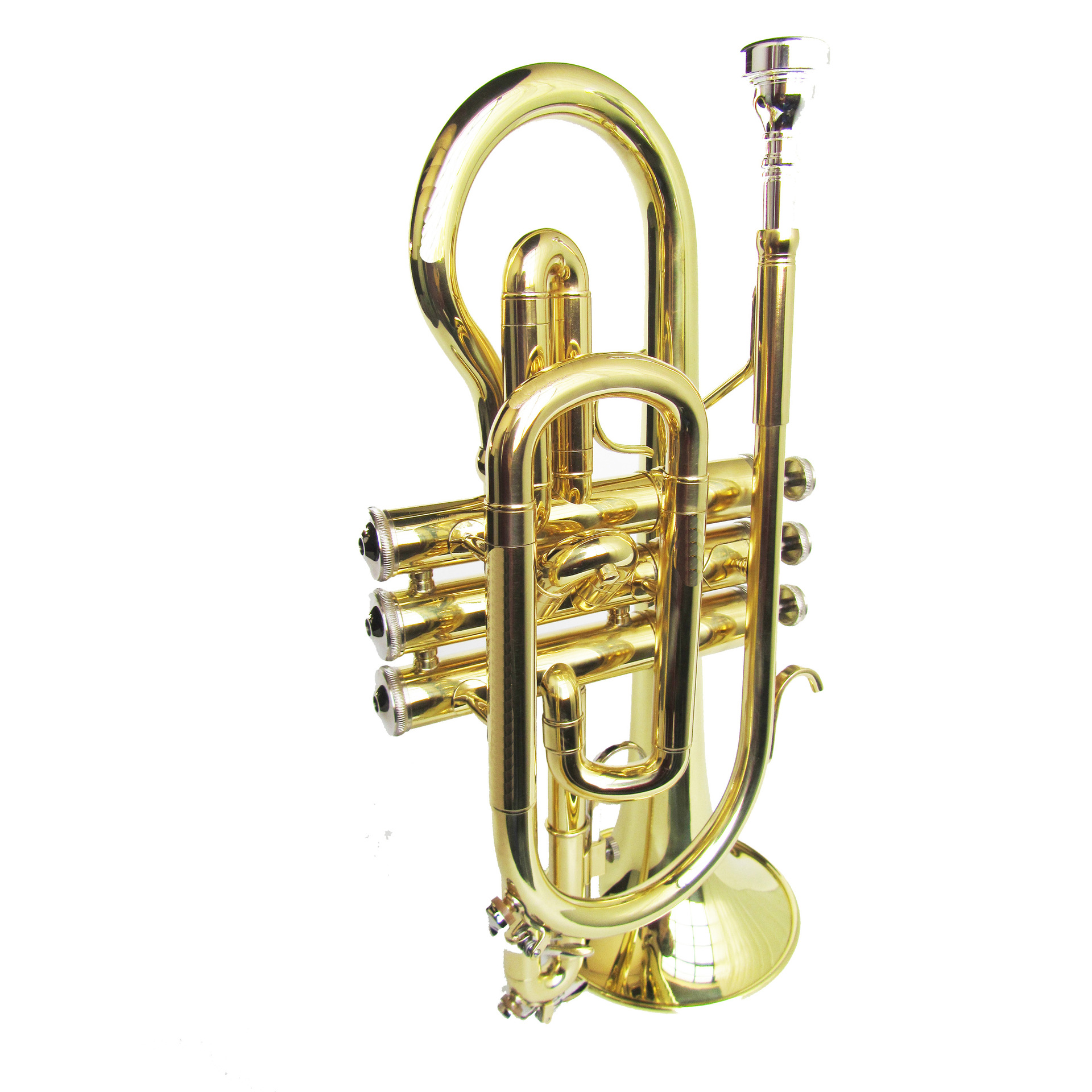 短号 漆金短号 bb调短号 黄铜短号 专业吹奏乐器 演出乐器短号