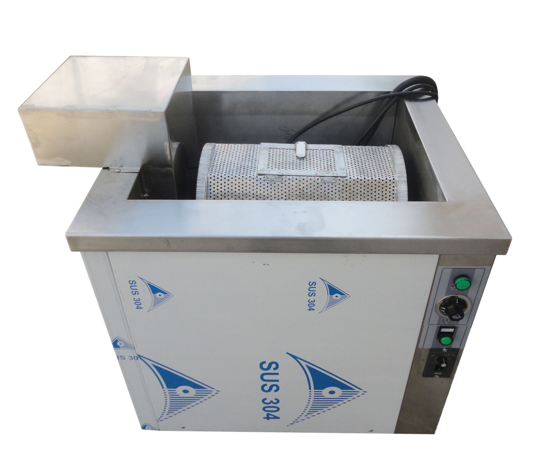 单槽滚桶超声波清洗机 转蓝式超声波清洗机 滚动式超声波清洗机