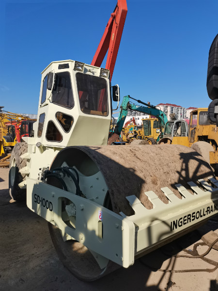 出售二手英格索兰sd100d,sd150d单钢轮压路机