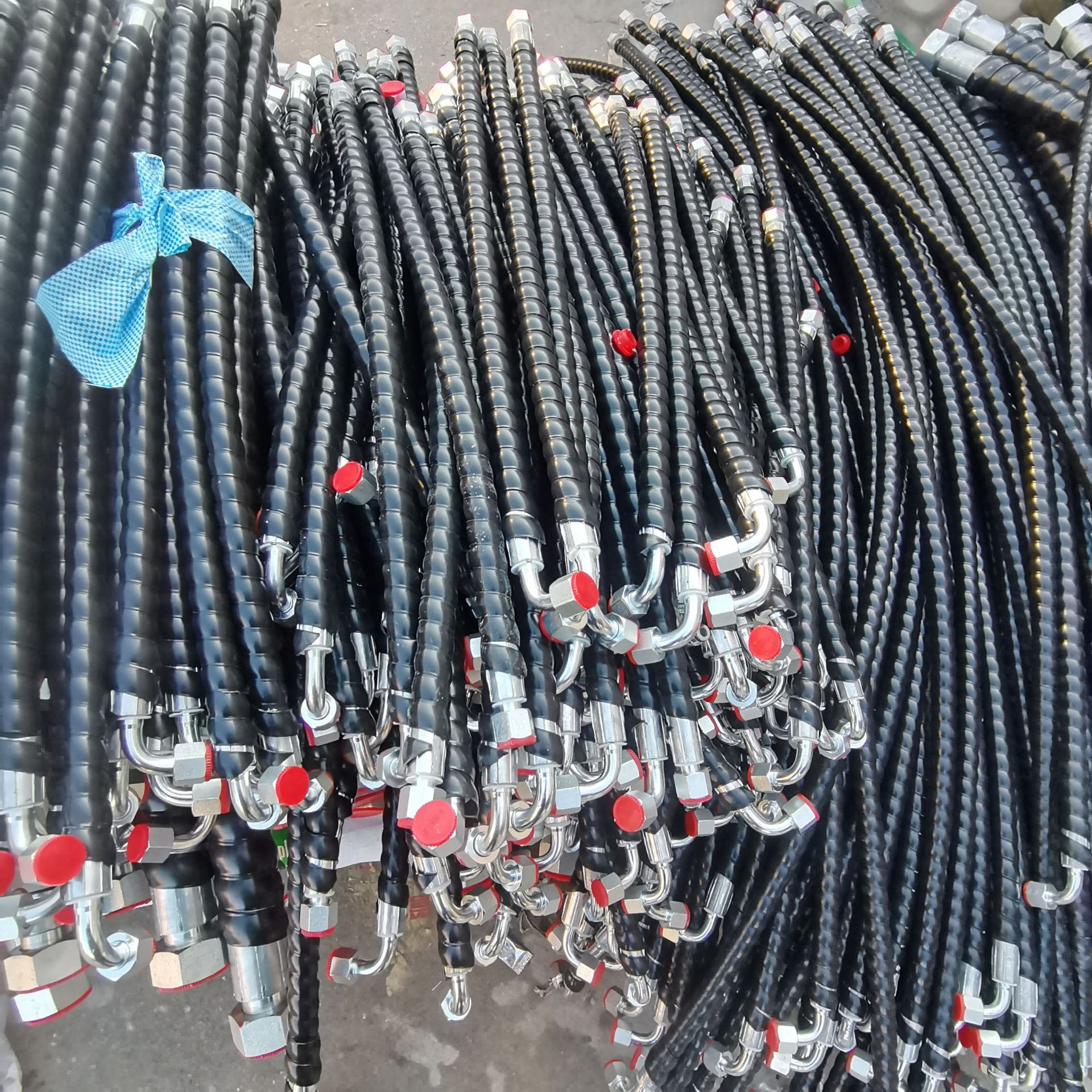 厂家生产高压胶管 挖掘机液压胶管 工程机械高压油管 液压油管-阿里巴