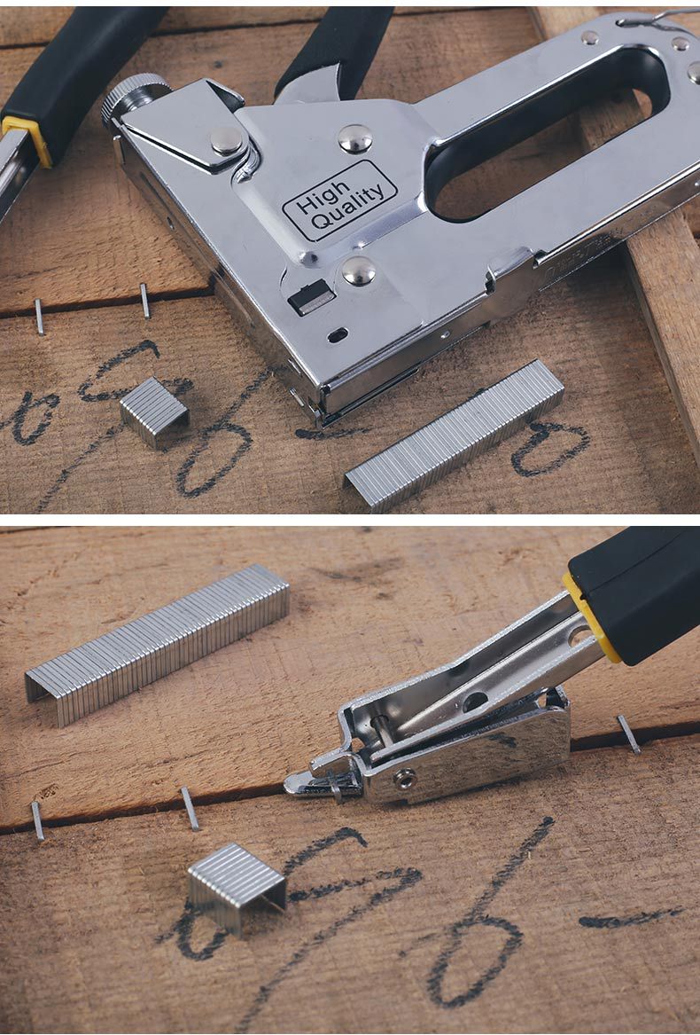 码钉枪手动三用射钉家用打钉器u型油画相框手钉枪木工钉子马钉枪