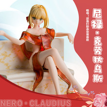 fate saber塞巴手办尼禄浴袍汤浴手办动漫二次元性感美女摆件