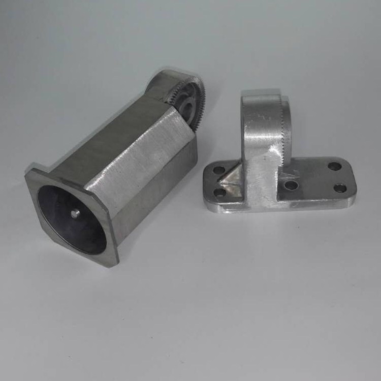 供应毛坯路灯转接头压铸铝万向转换头led路灯头连接件可调角度