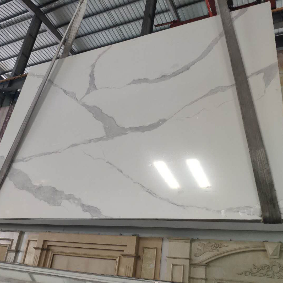 人造石渗墨板背景墙地板台面人造石