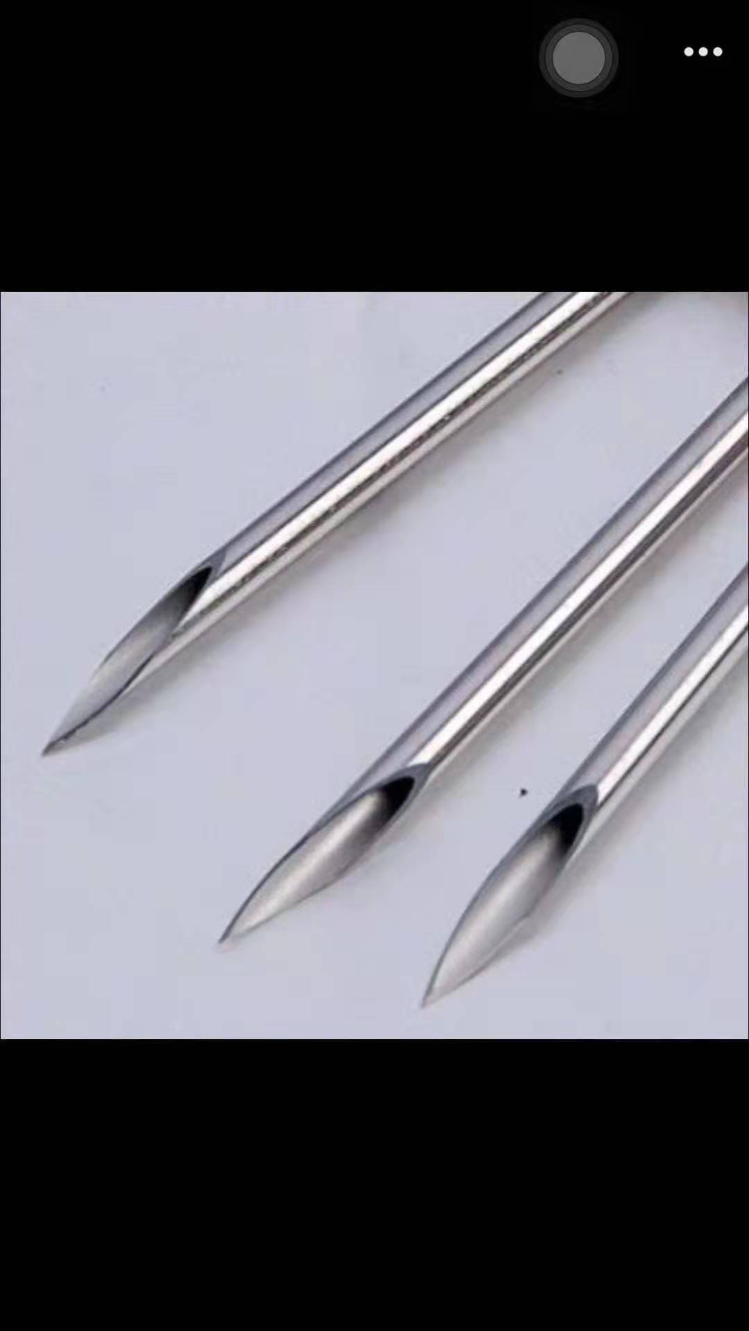 原厂直供不锈钢三棱针放血针家用三棱针美容院祛痘刺血针粉刺针