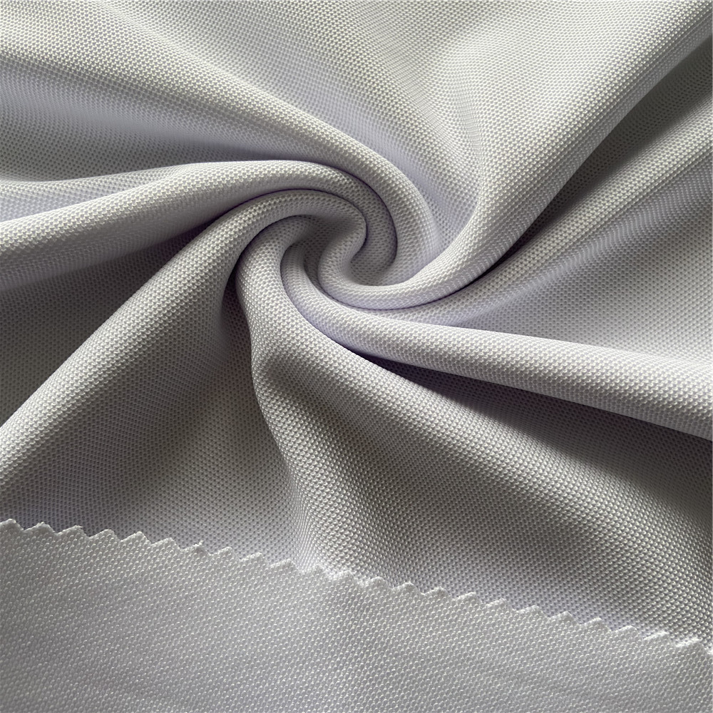 功能性新款珠地网眼运动休闲吸湿排汗速干布polo衫透气口罩面罩