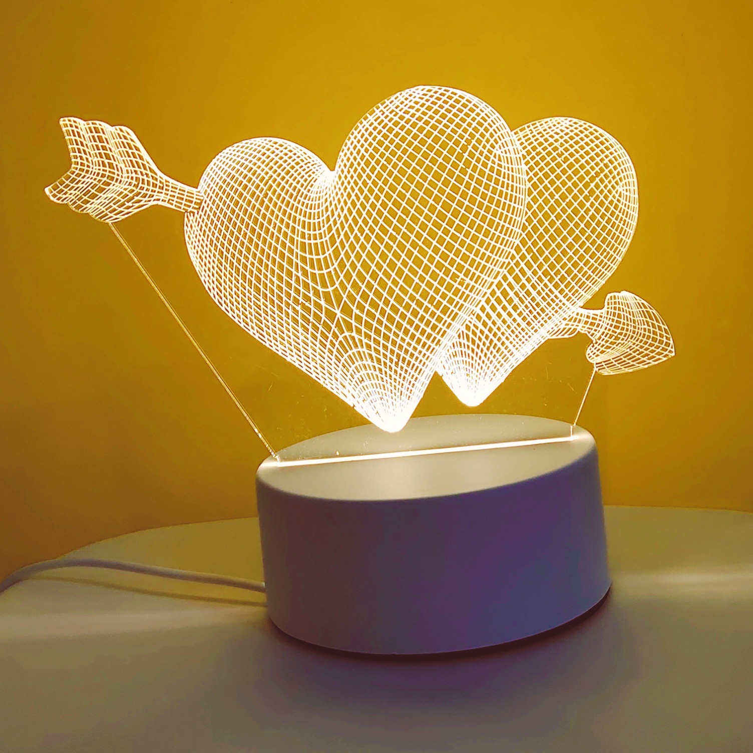 源头工厂led小夜灯 儿童礼品节日礼品灯 温馨智能家居灯 床头3d灯