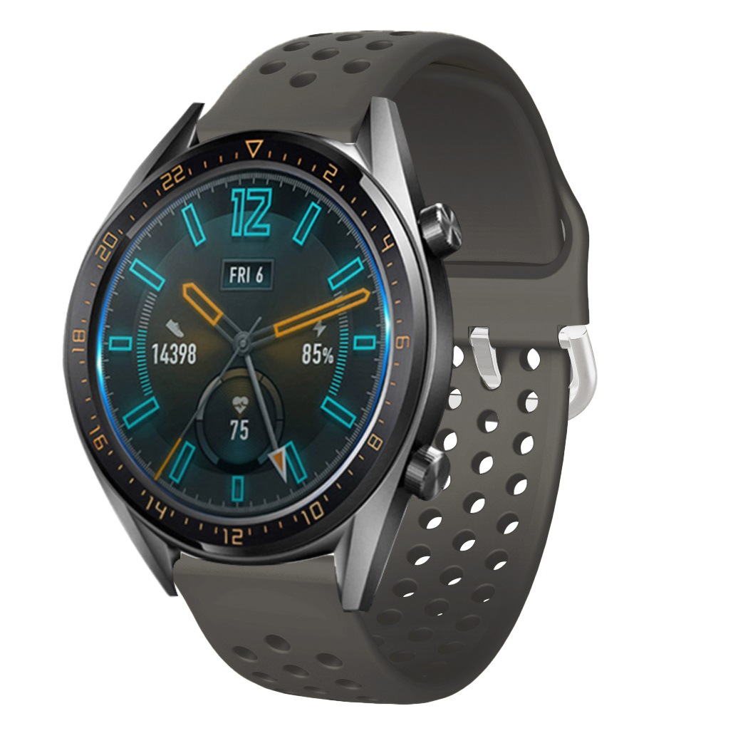 适用华为gt2gt2e透气硅胶表带watchgt运动时尚工厂现货直销