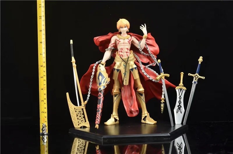 动漫批发 fate fgo gk 英雄王 吉尔伽美什 金闪闪 盒装手办