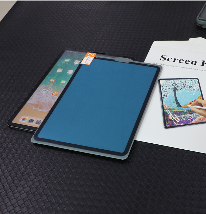 适用ipad类纸膜ipadpro边框保护膜ipadair无痕书写膜mini5绘画膜