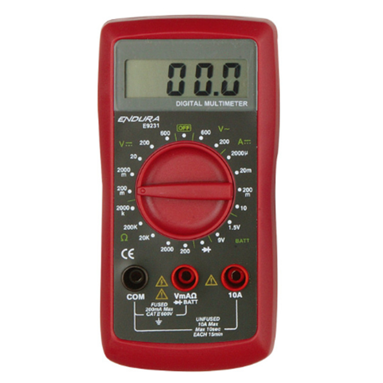 力易得[endura] 数显多用表e9241 电池9v 重量115g
