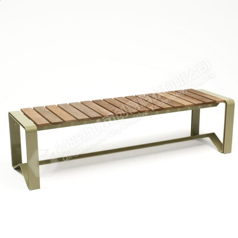 实木公园椅户外坐凳防腐木园林景区景观长凳休息座椅室外条凳定制
