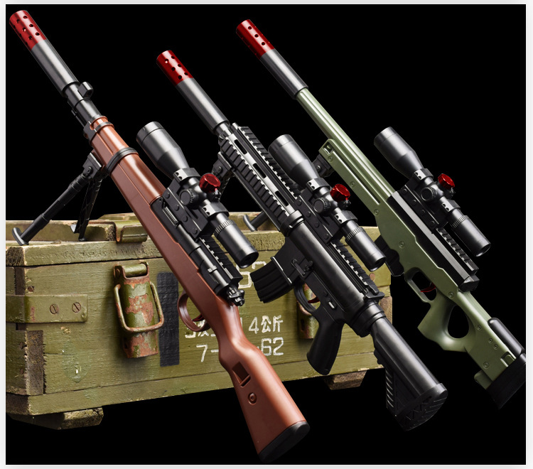 迷你98k狙击枪吃鸡同款礼物赠品手动水弹枪拉栓上膛儿童男孩玩具