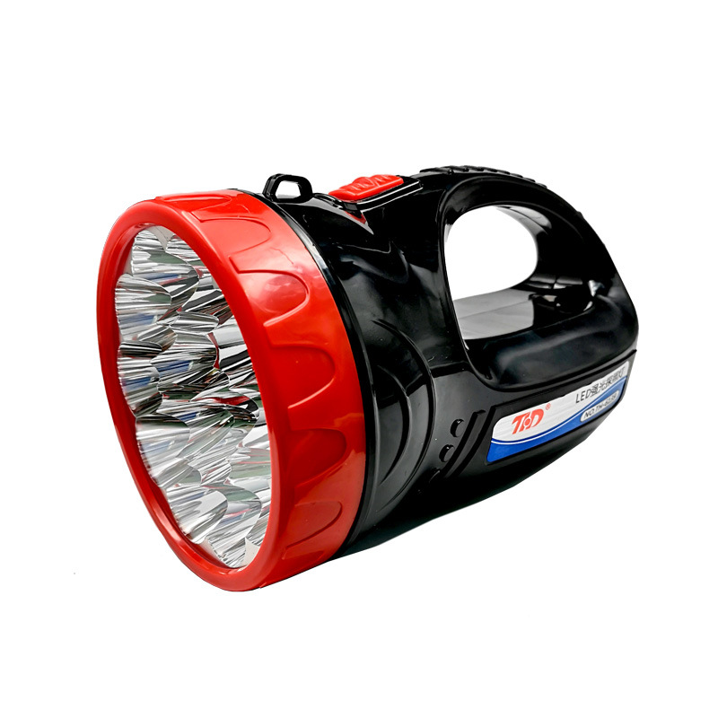 手电筒强光户外超亮充电大功率远射 led探照灯家用超长续航手提灯