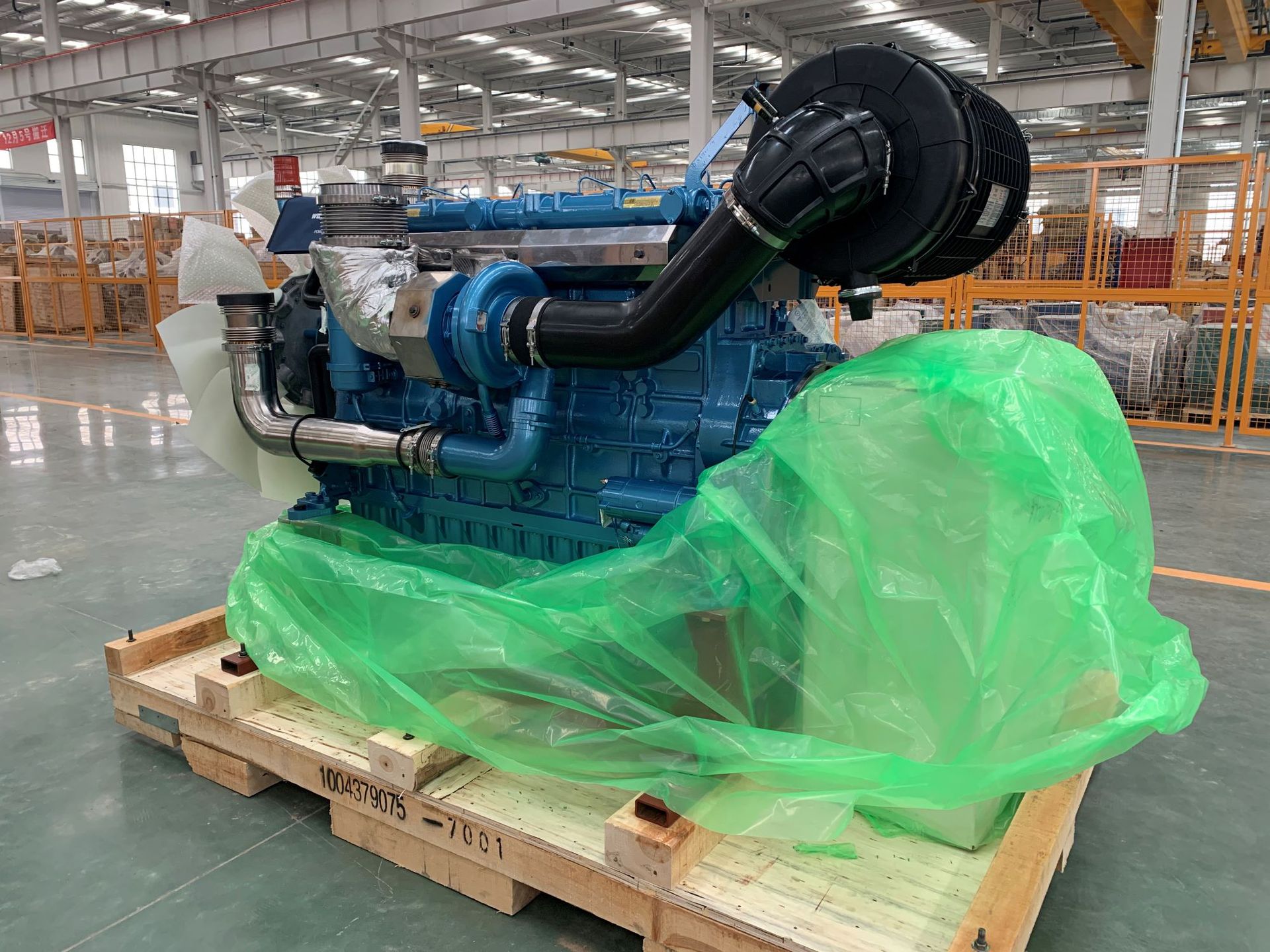 潍柴wp10d320e200柴油机发电机组 备用300千瓦发电机组