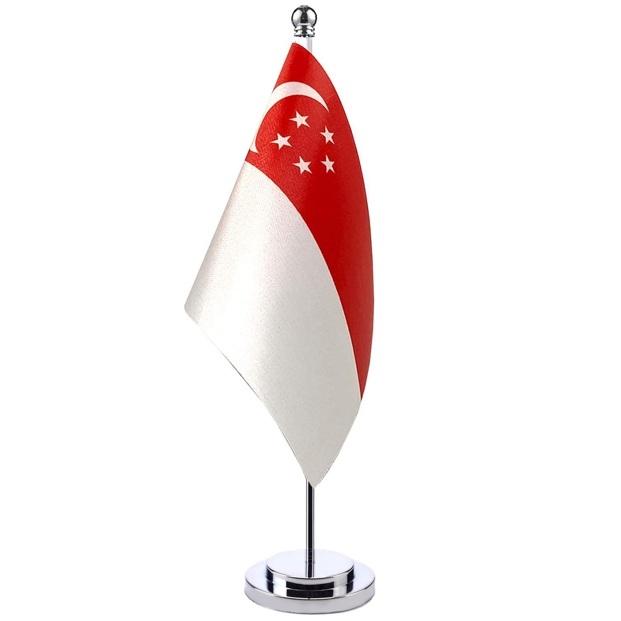 速卖通亚马逊热销 东南亚各国国旗 桌面国旗 单杆小旗台 桌面摆件