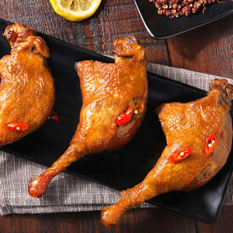 鲁厨五香鸭腿 传统酱卤 小吃休闲零食 配菜 团餐 鸭腿