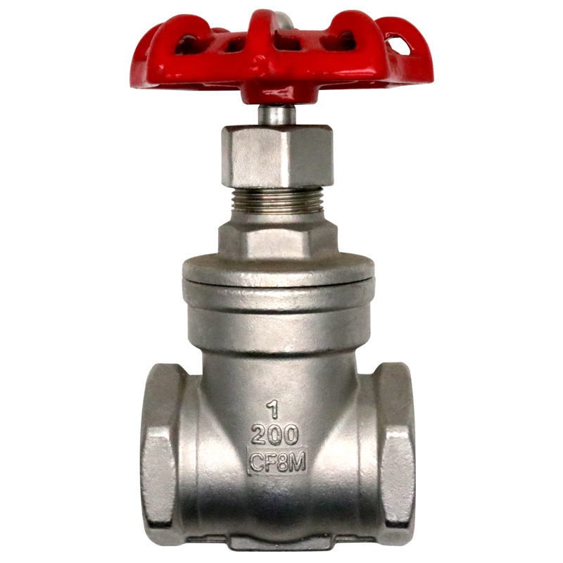 厂家直供不锈钢丝口闸阀z15w-16p加厚304螺纹丝口dn40手动闸阀