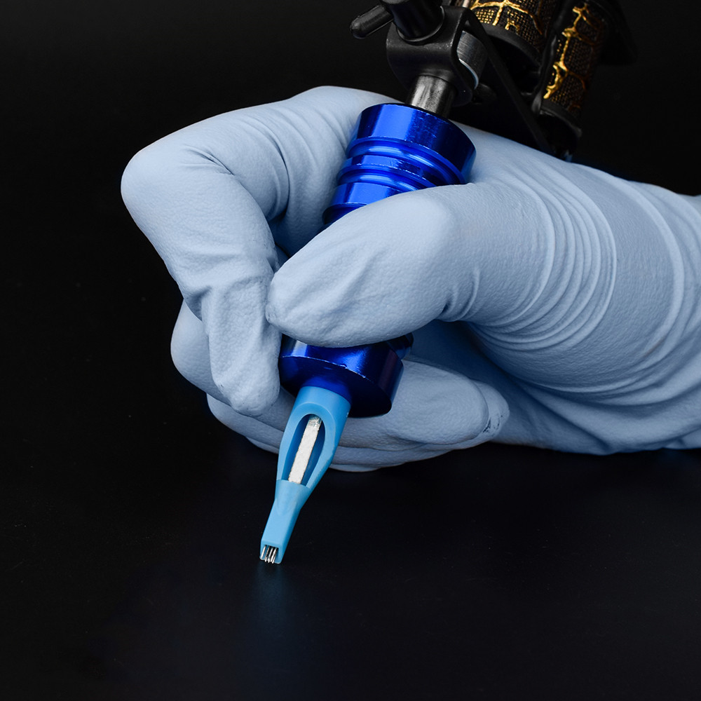 一次性纹身针嘴 排针针嘴 蓝色针嘴 多种型号可供选择 纹身器材